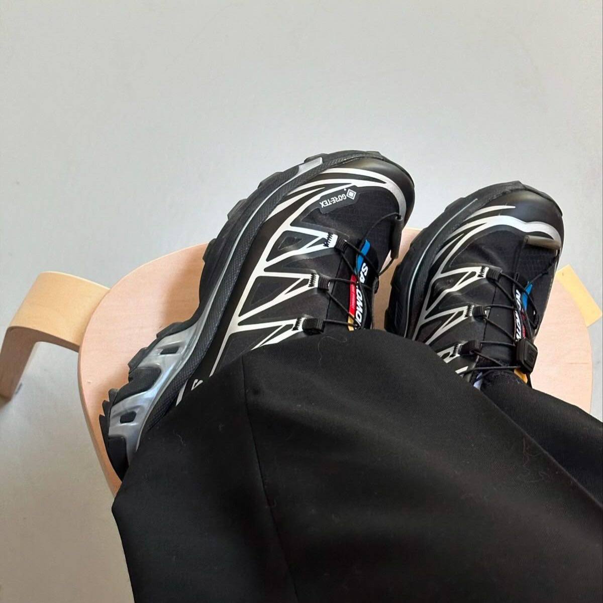 Salomon XT-6 Gore-Tex Black Silve
