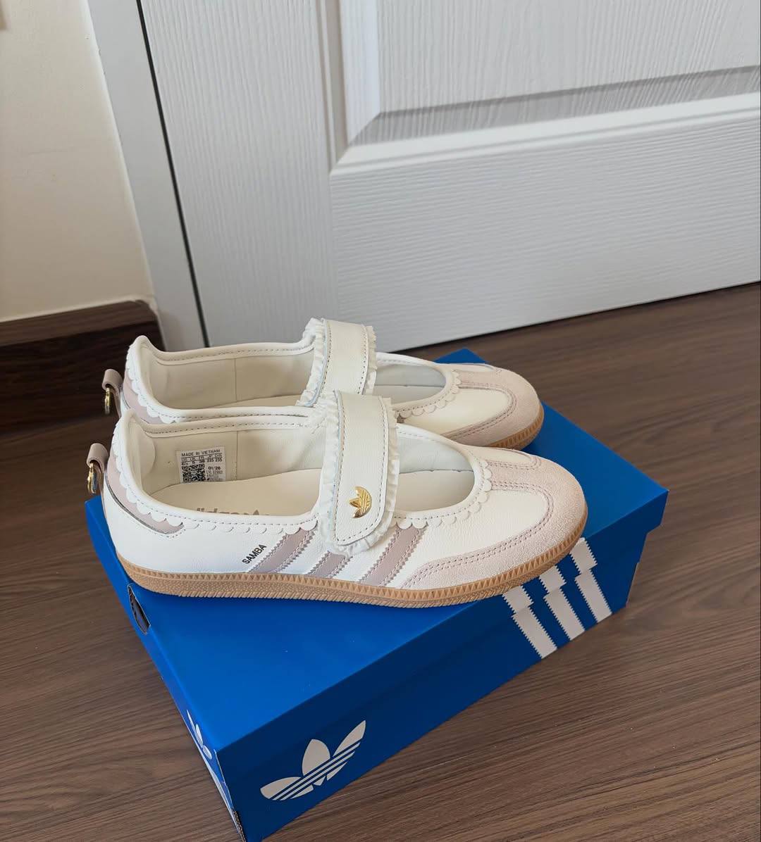 Adidas Samba Jane Frill Ruffle Pack Begie