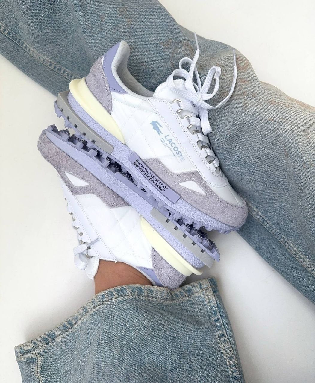 Lacoste Elite Active White Light Purple