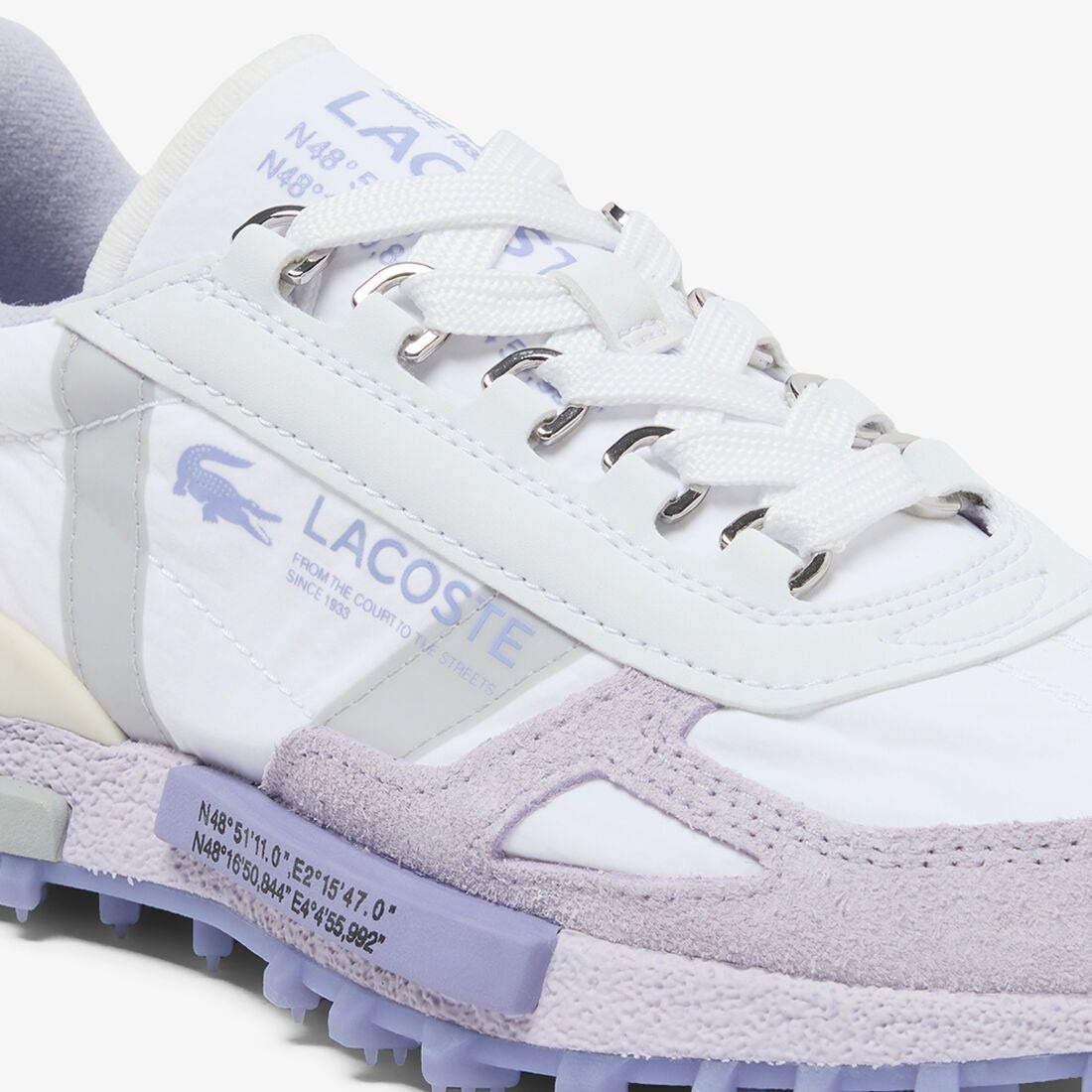 Lacoste Elite Active White Light Purple